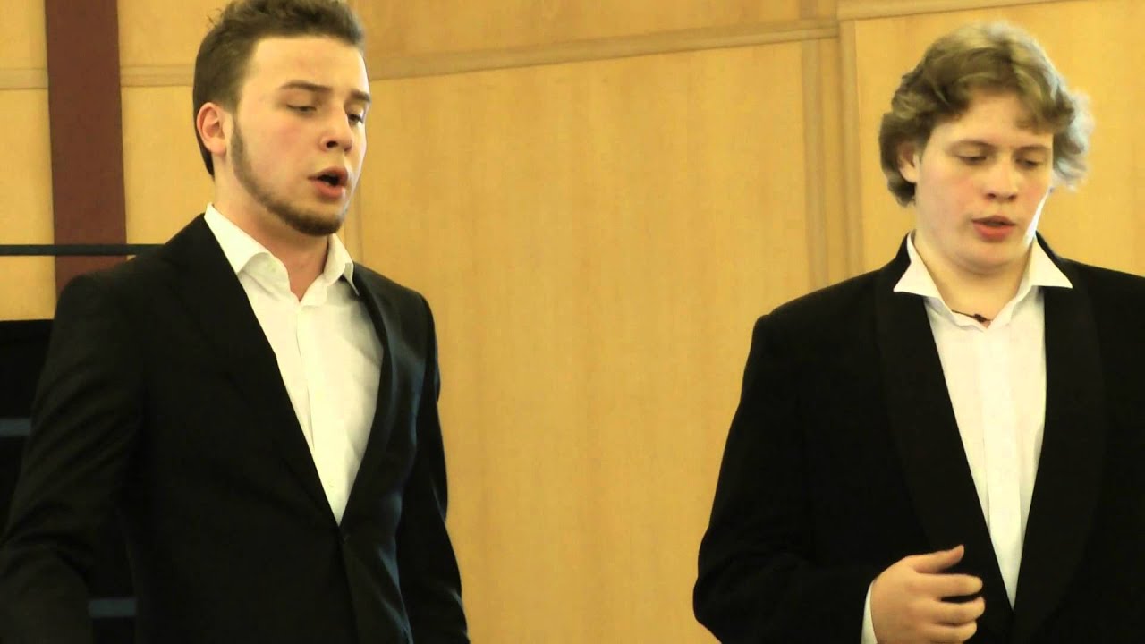 Arseny Yakovlev, tenor (19 years old) , Swjatoslav Manujlov, bass (20 y. o.) - Shodis' , beris' ...