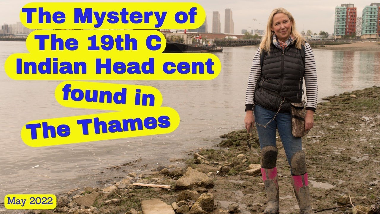 I haven't mudlarked this area of the Thames for years! Can you ID a Coin I found there (May 2022)