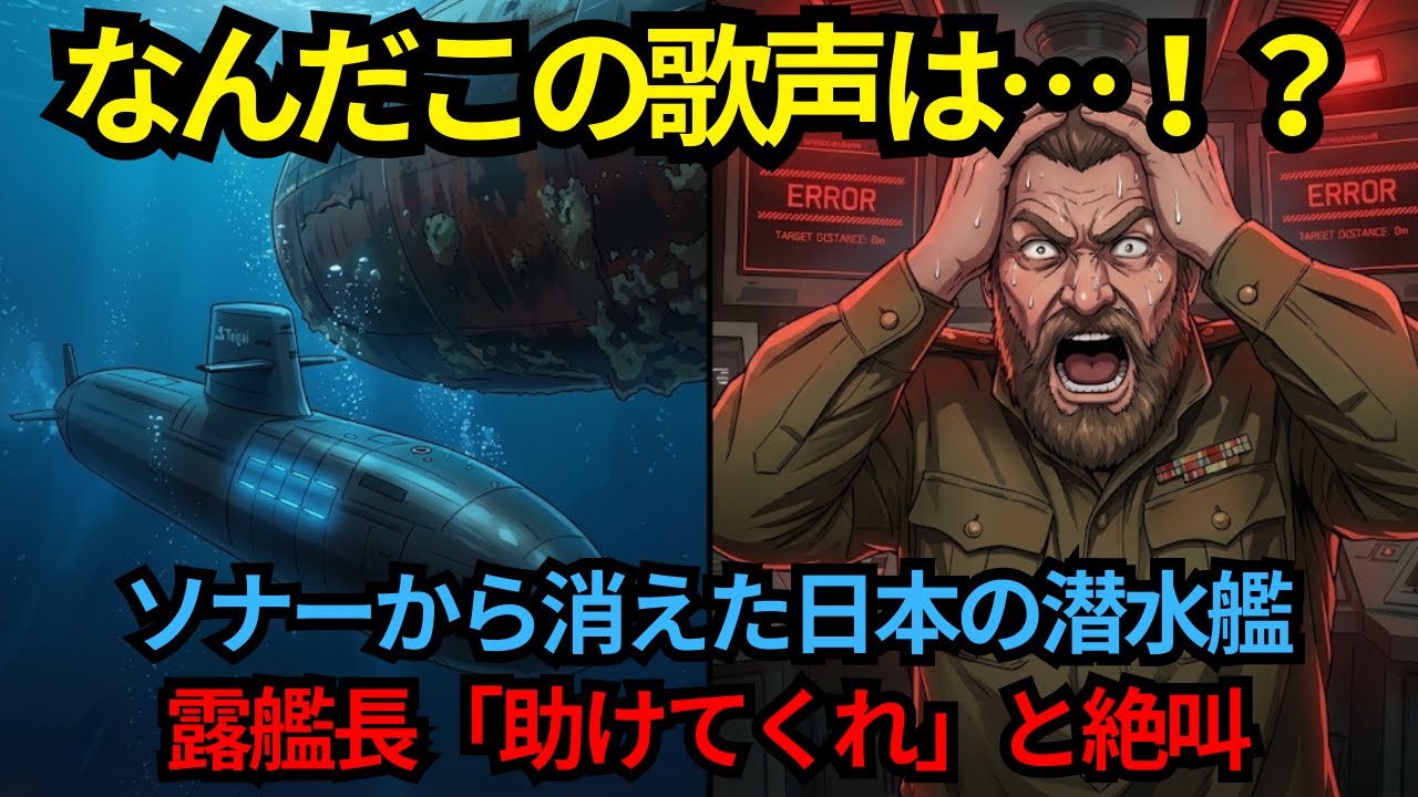 「乾電池のおもちゃｗ」世界最大の露原潜が海自「たいげい」を嘲笑→潜航開始5分、謎の轟音と共に敵艦内が阿鼻叫喚の地獄絵図に…#海外の反応 #自衛隊  #漫画