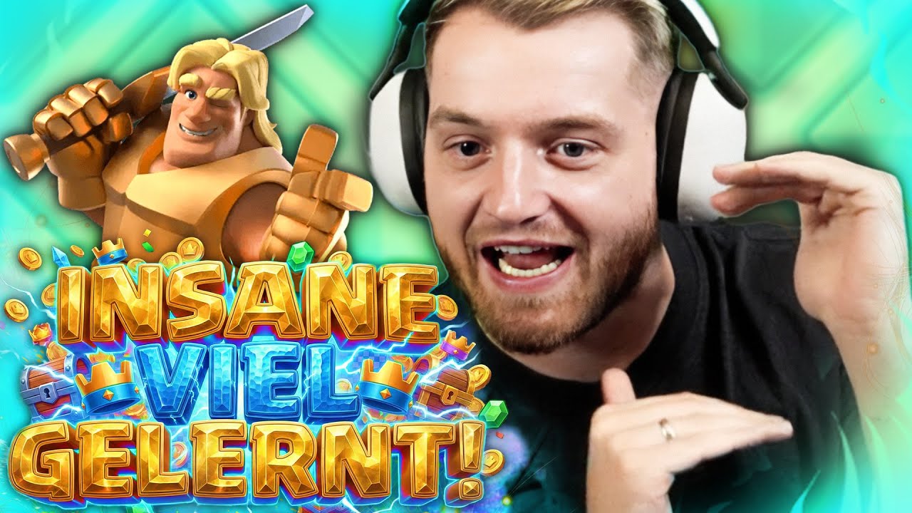 🤓💪🏻 Jetzt CHECKE ich das NEUE DECK & RASIERE AN DER BRÜCKE!! 😁 | Clash Royale