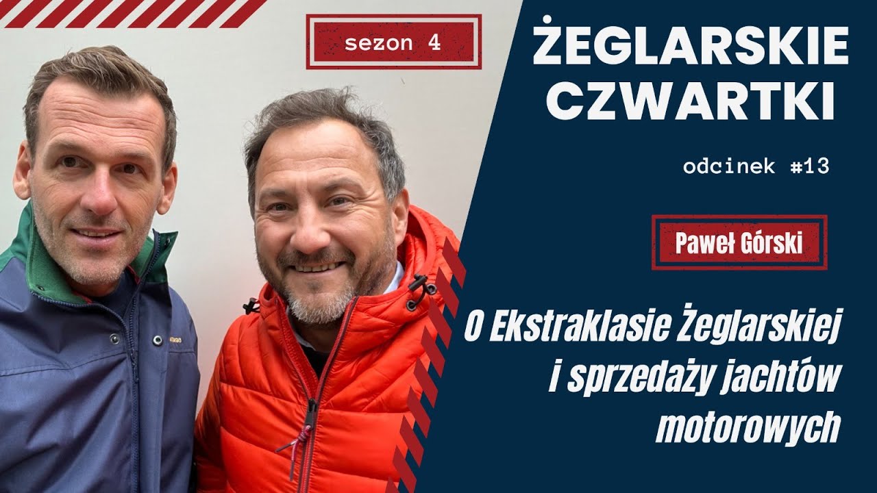 #107 #żeglarskieczwartki I Paweł Górski o podium w Ekstraklasie Żeglarskiej i pracy w Galeonie