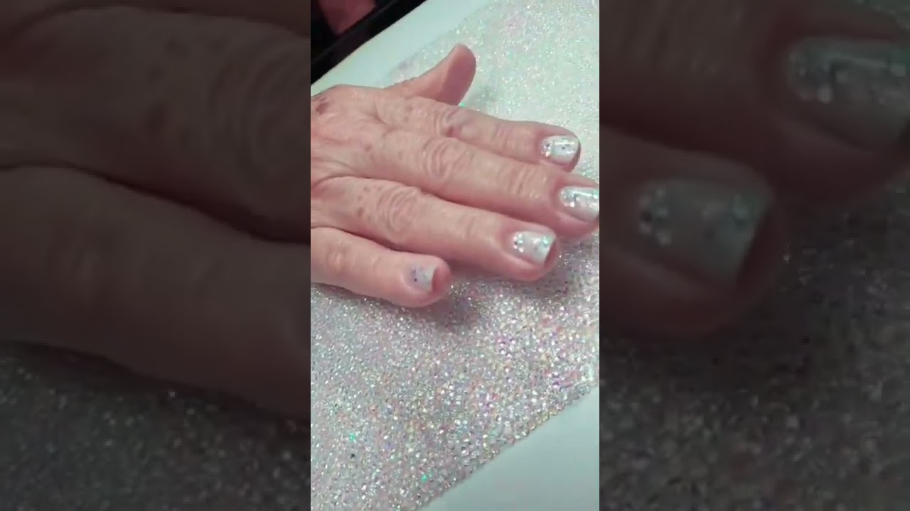 Opal gel nails using @imethodbeauty products 💜💅🏽....#shorts #nails #nailart