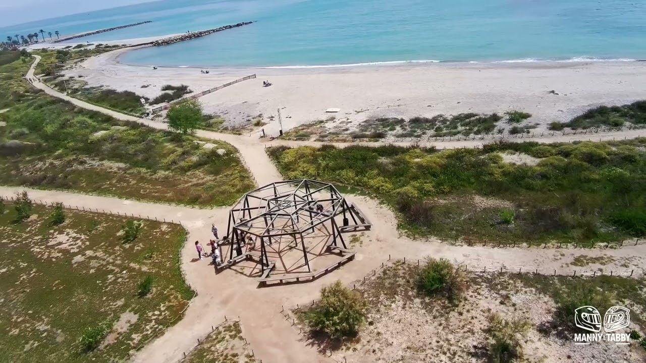 Moncofa desde el cielo | Paisaje de fantasía - Vídeo 4K con dron