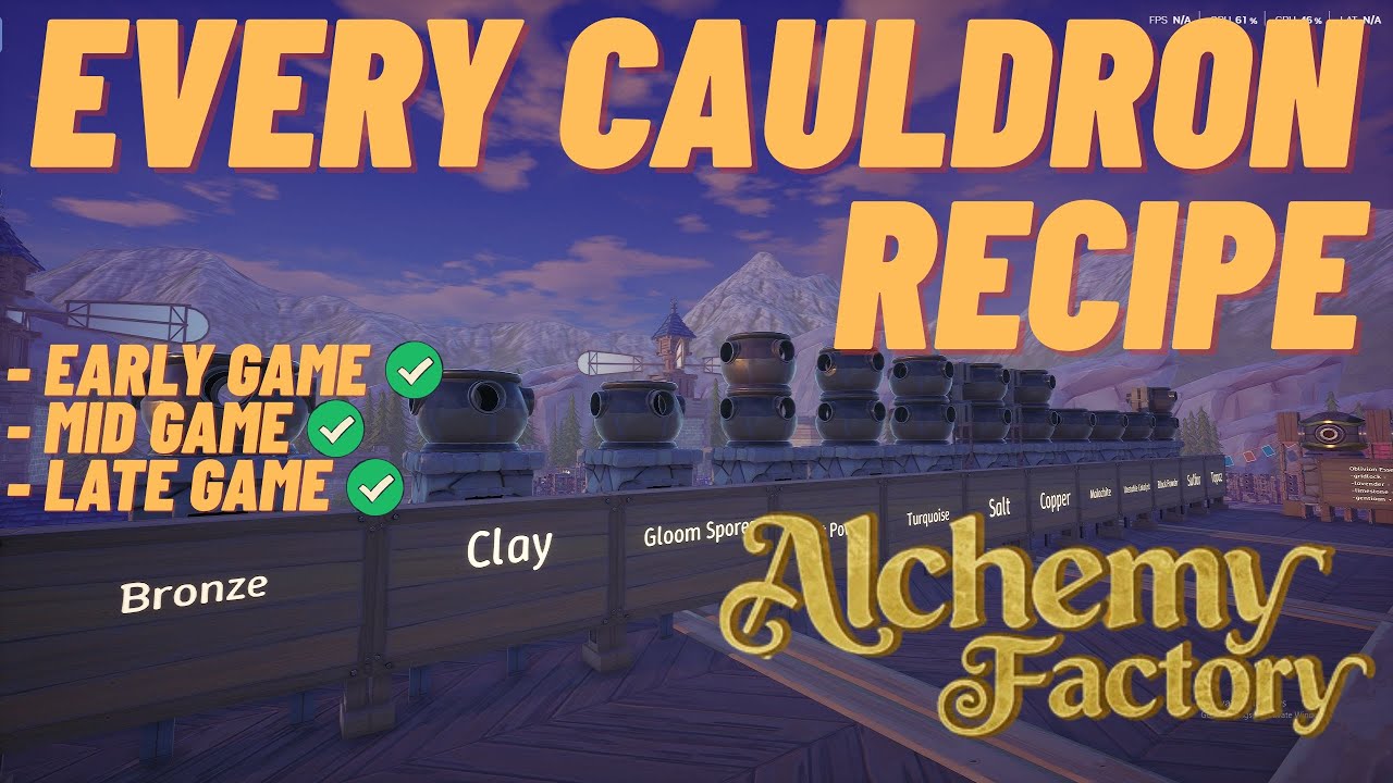 I Tested EVERY Cauldron Recipe in Alchemy Factory – This Changes Everything!