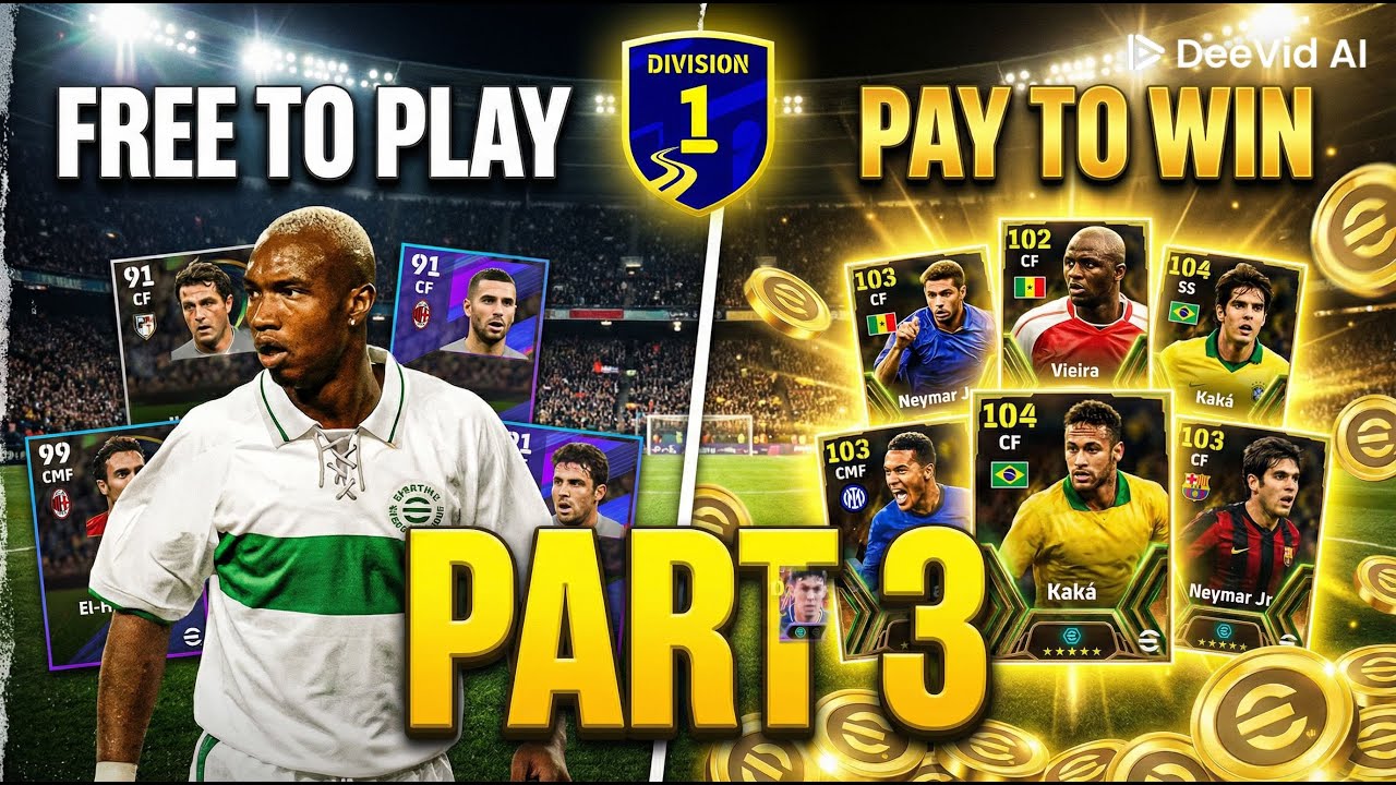 F2P vs PAY TO WIN: The Brutal Truth! 💸 | Road to Division 1 | eFootball 2026