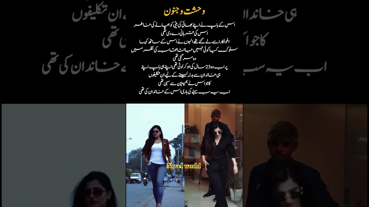 wehshat-e-ishq-by-wahiba-fatima-season-2 #novelworld #novel #urdunovel
