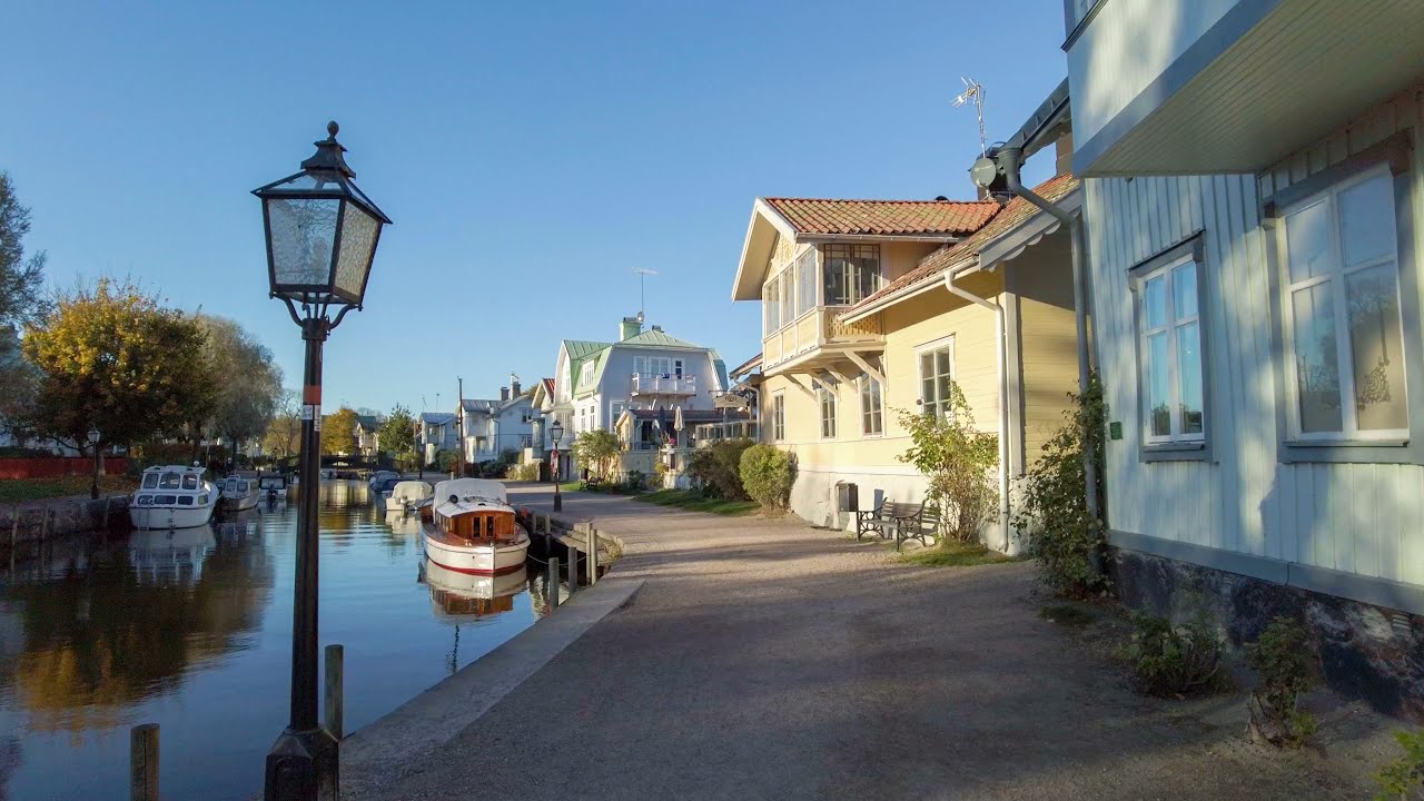 Walking in Trosa, Sweden - A charming small town one hour south of Stockholm