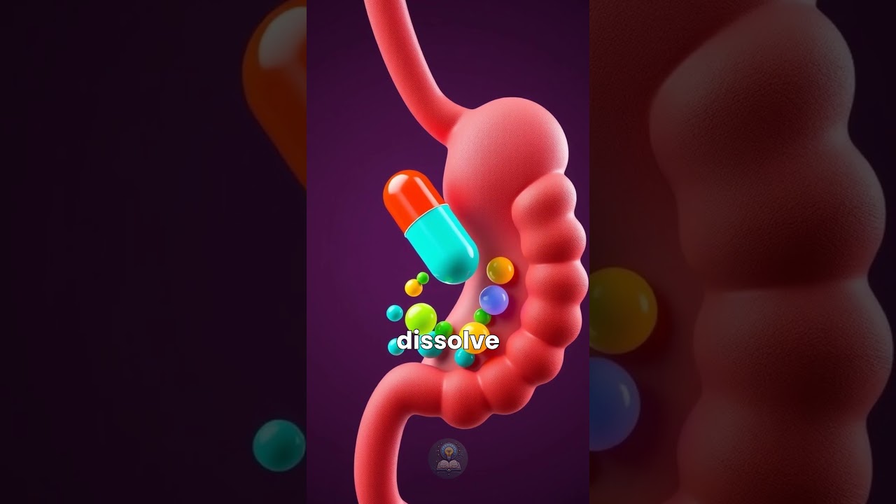 💊 What Happens When You Swallow a Pill? 🤯