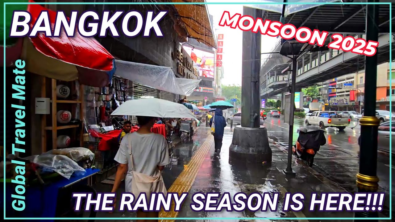 Rainy Season BANGKOK not Done Yet!! 🇹🇭 Thailand