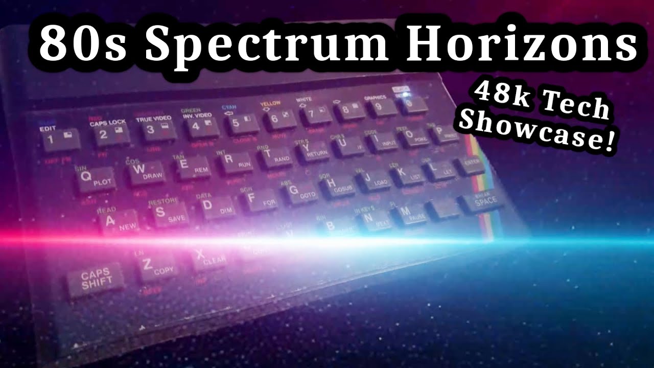 ZX Spectrum Horizons Cassette | Early Tech Demos