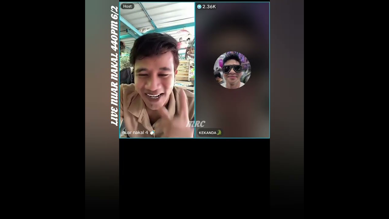 COMEL REACTION MAK NUAR KENA NYAKAT DENGAN KANDA 😂‼️ NUAR TUNJUK ANAK AYAM ASSLAH ‼️