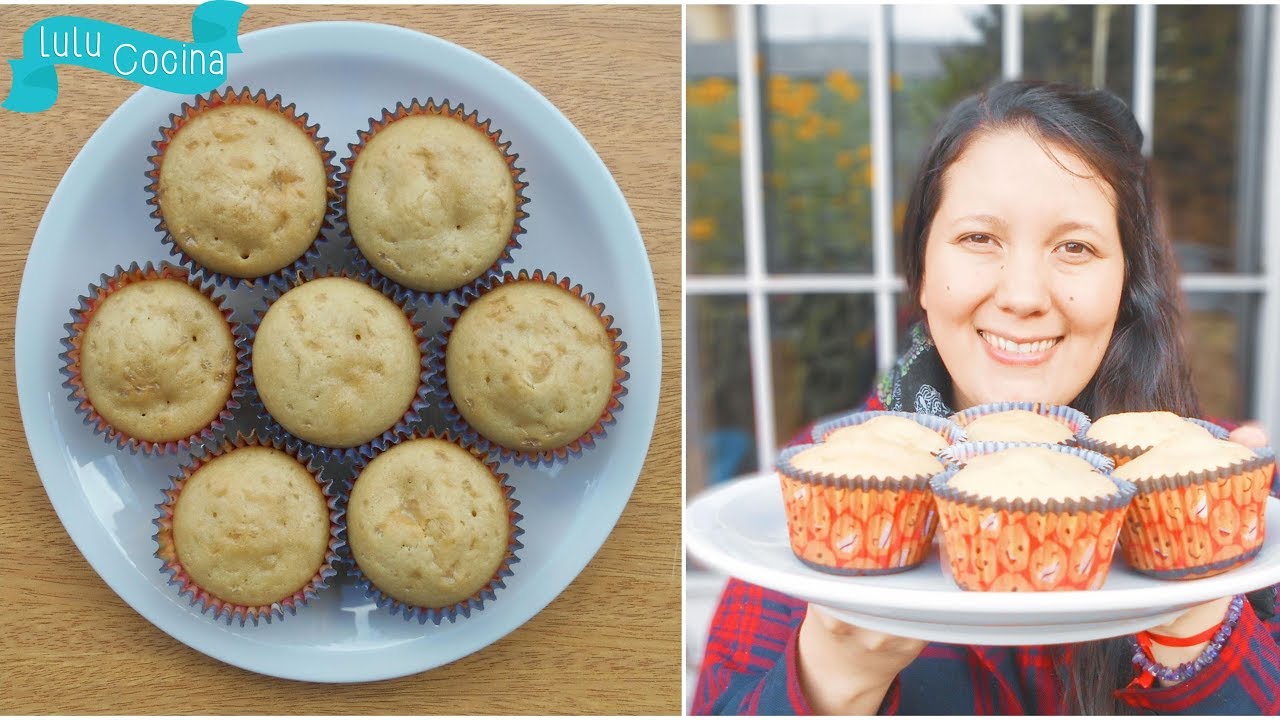 MUFFINS VEGANOS DE VAINILLA! ♥