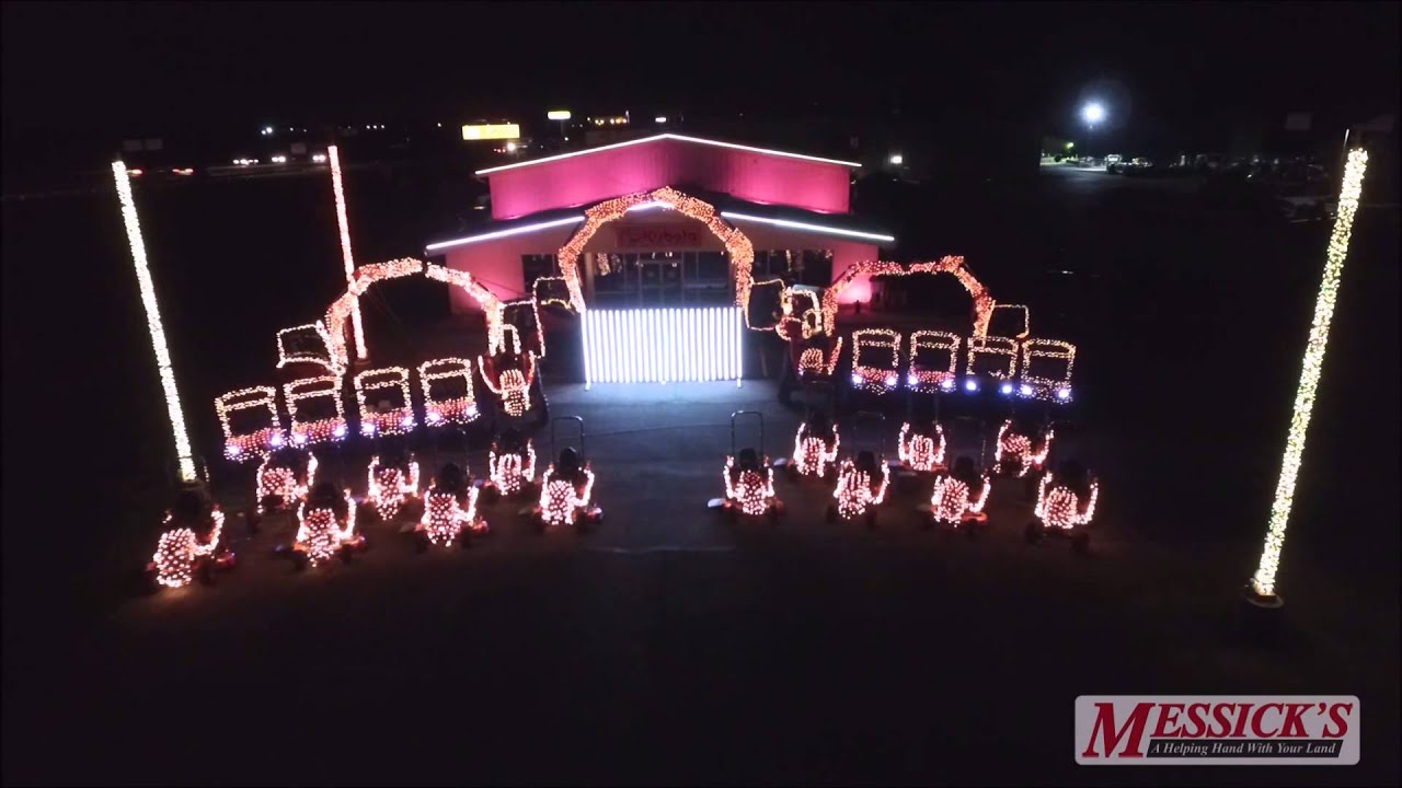 Messick's 2015 Christmas Light Show - Sauniks Carol of the Bells Dubstep