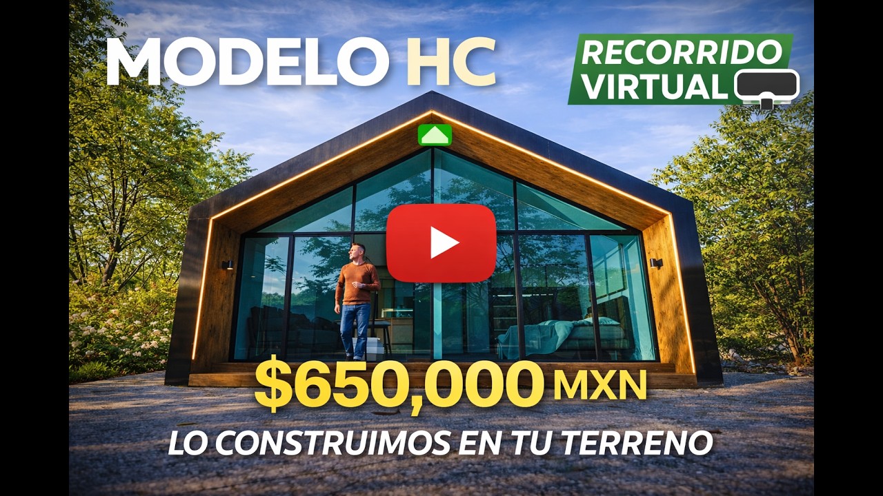 🏡 СОВРЕМЕННЫЙ ДОМ ЗА 650 000 МЕКСИКАНСКИХ ДОЛЛАРОВ | ПОЛНЫЙ ТУР