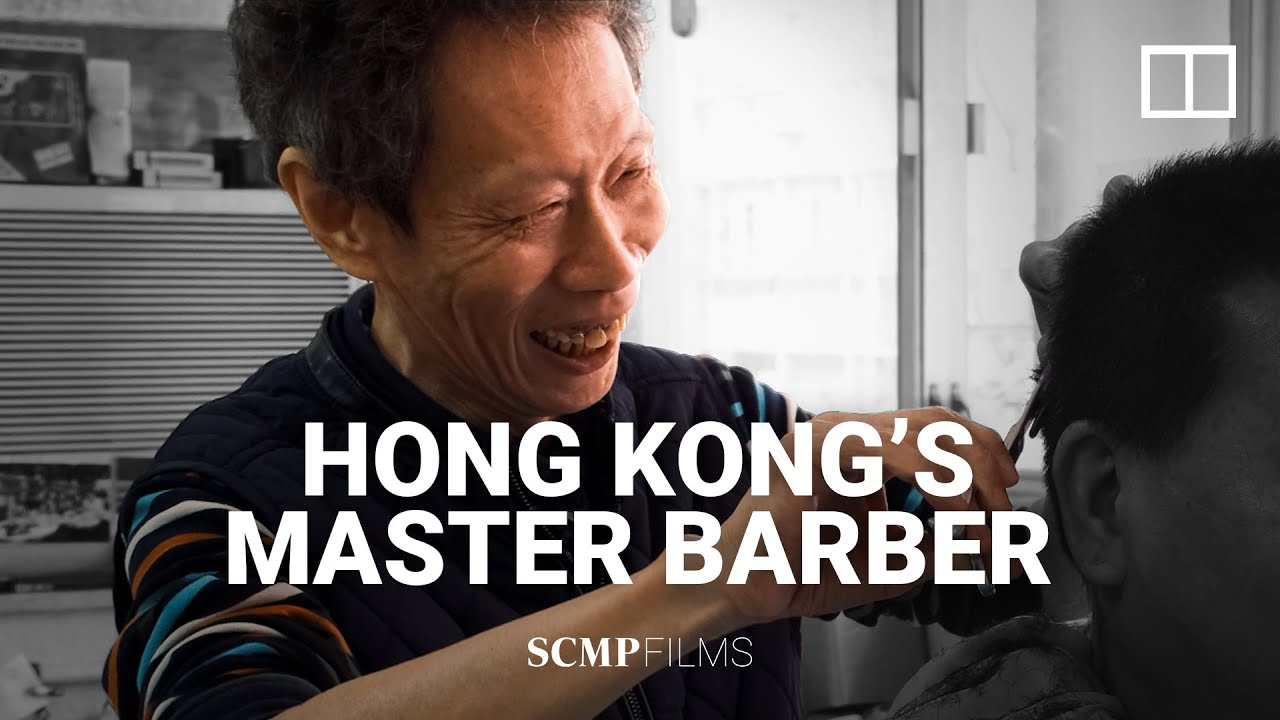 Old-school haircut tradition lives on in the hands of Hong Kong master barber Tiger Leung