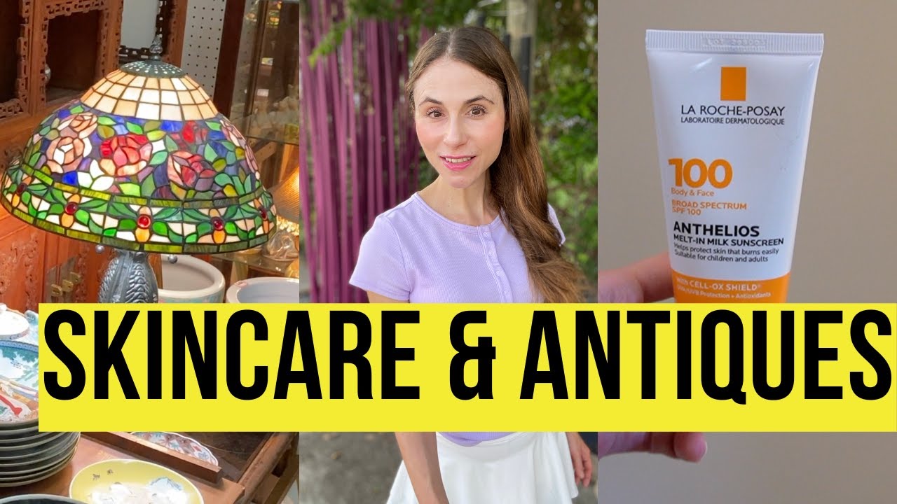 Skincare & Shopping For Antiques | Vlog