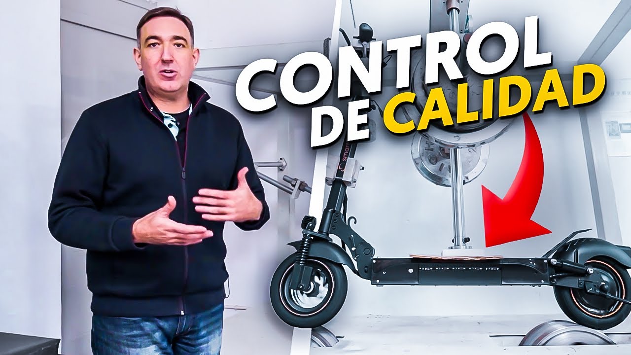 ⚙️ Así son los PROCESOS DE CALIDAD y CONTROL a los que se someten los PATINETES ELÉCTRICOS SMARTGYRO