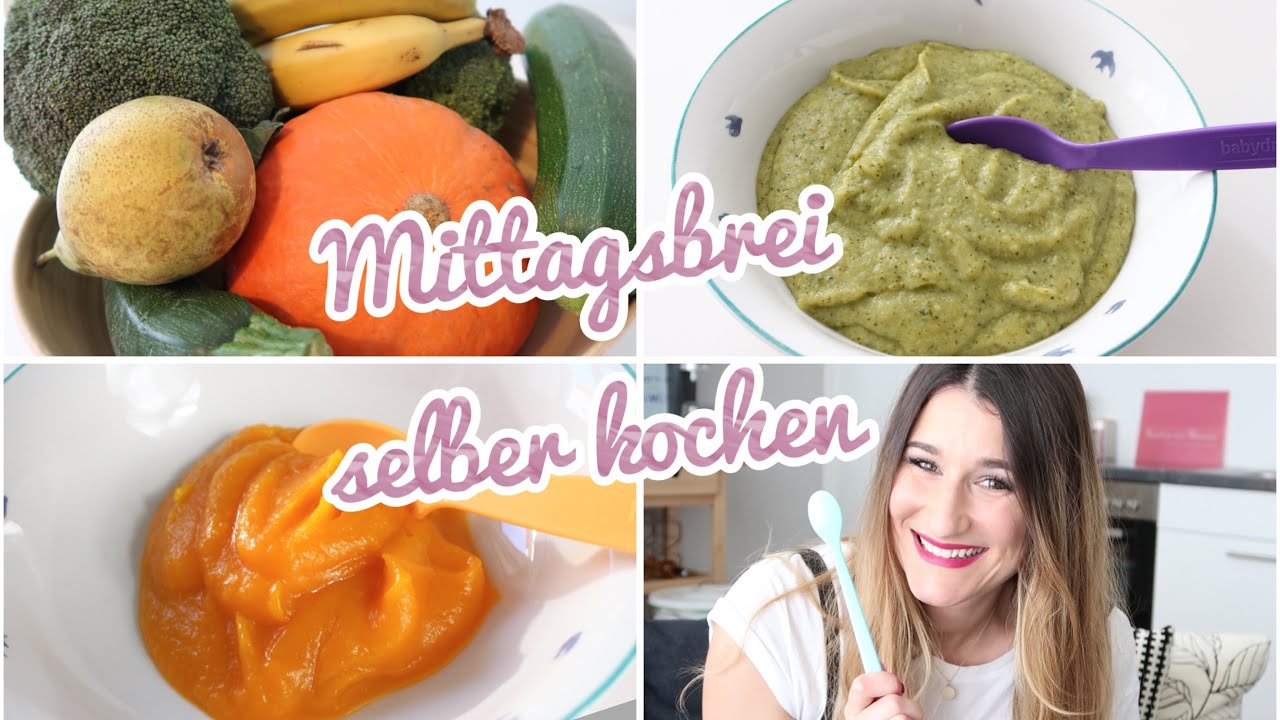 2 BABYBREI Rezepte 🥦 MITTAGSBREI SELBER KOCHEN 👉🏼 AB 5 Monate