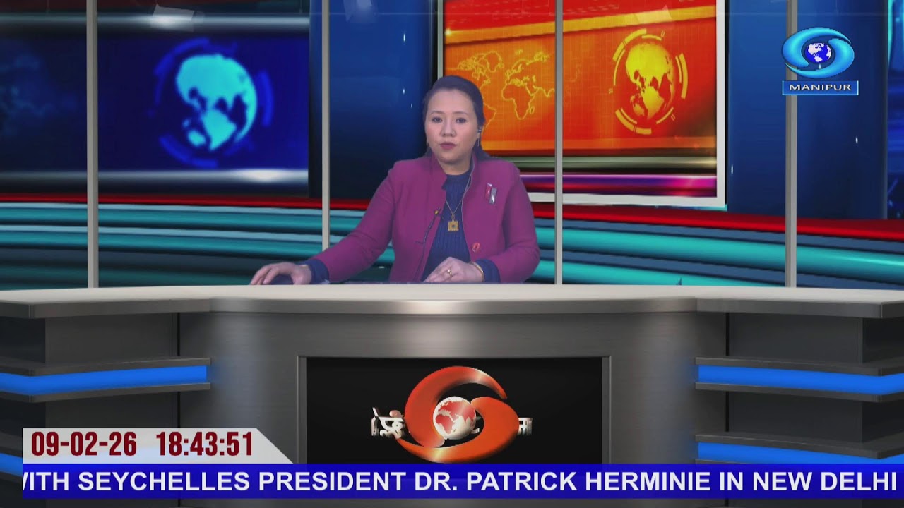DDNEWS MANIPUR | MANIPURI PAO | 9th FEBRUARY 2026 | 6.30 PM