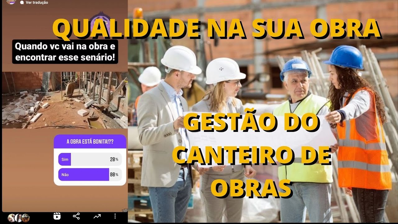 DICAS DE QUALIDADE NO CANTEIRO DE OBRAS