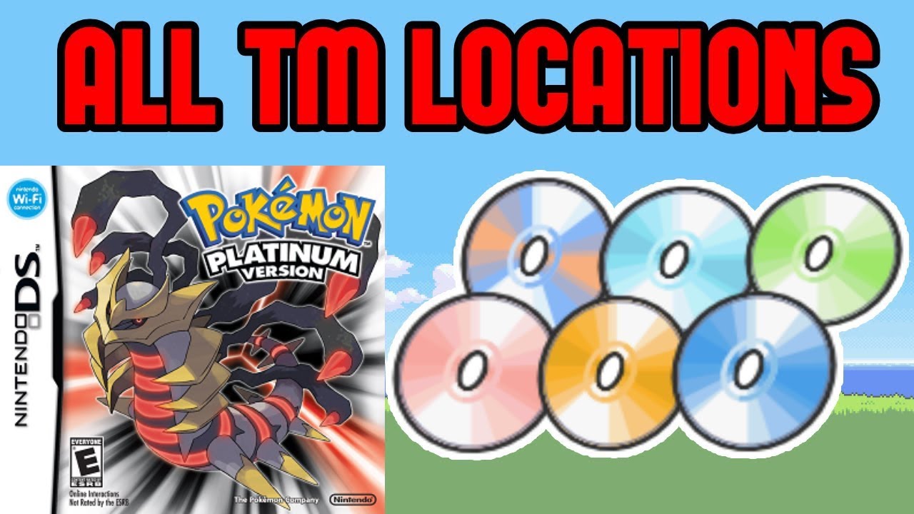 All TM Locations | Pokemon Platinum/Diamond/Pearl