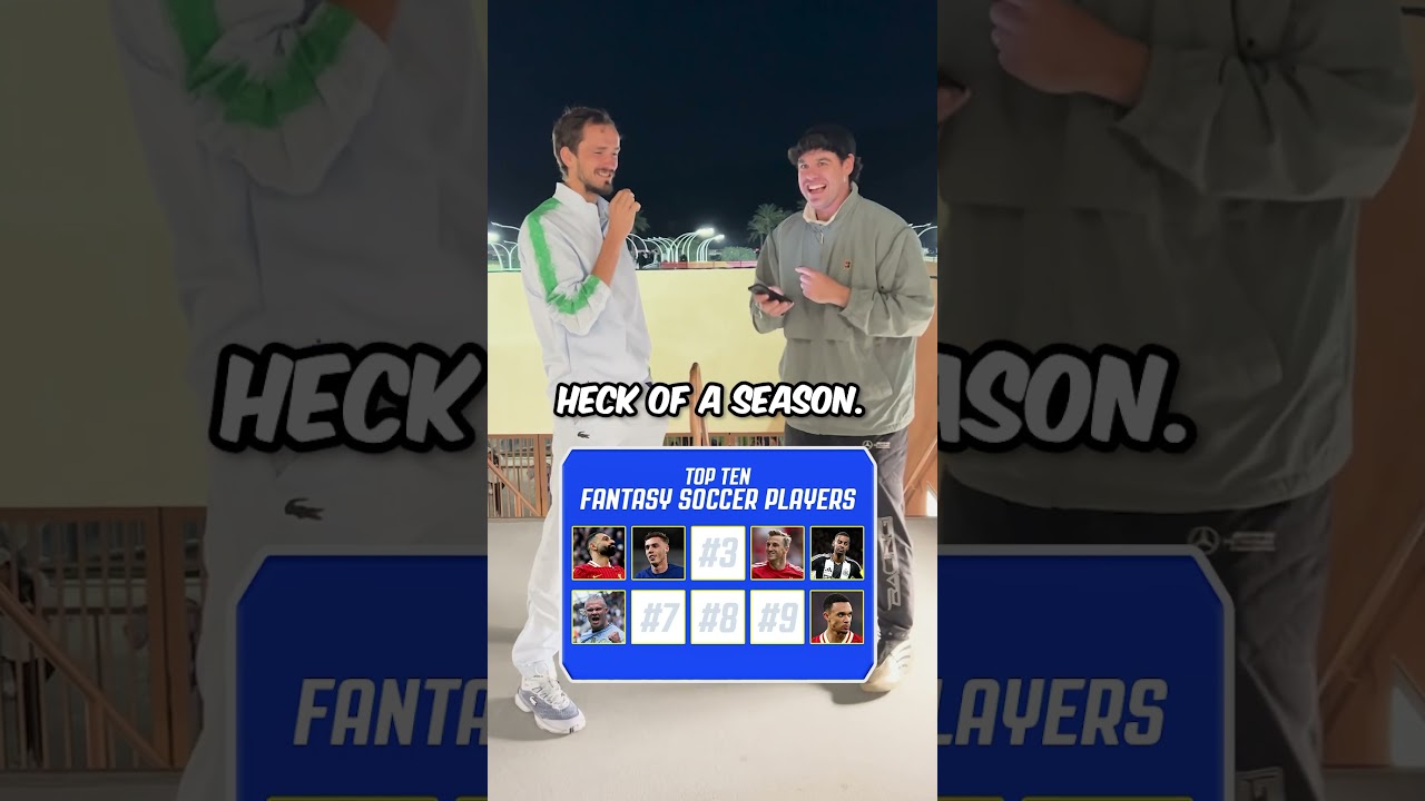 Guessing the Top Ten HIGHEST Scoring Fantasy SOCCER Players 💨 ⚽️