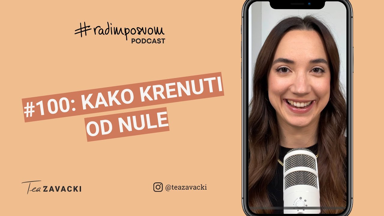 Kako krenuti od nule: Moji poduzetnički počeci | #radimposvom