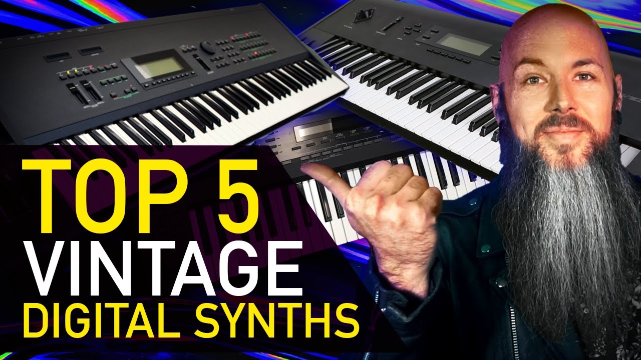 BEST VINTAGE DIGITAL SYNTHS and How They Sound!
