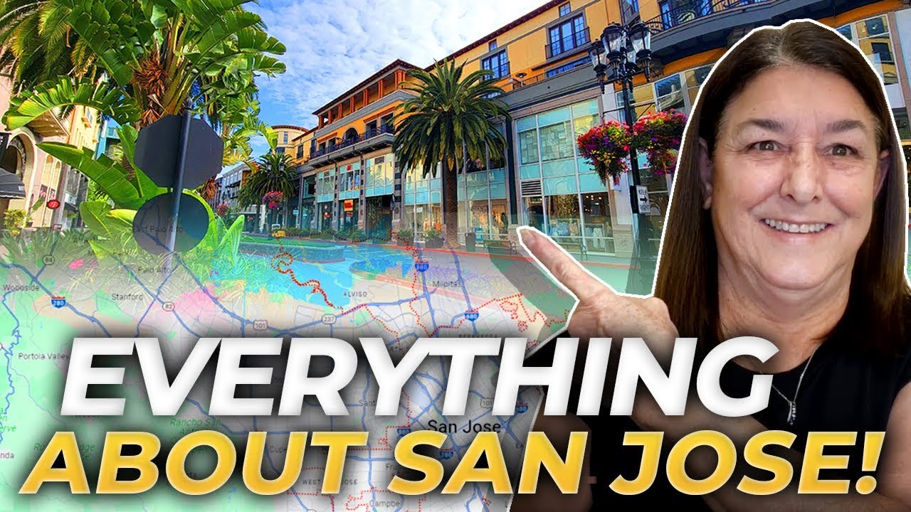 San Jose California: Guided Map Tour Living In San Jose California | Moving To San Jose California
