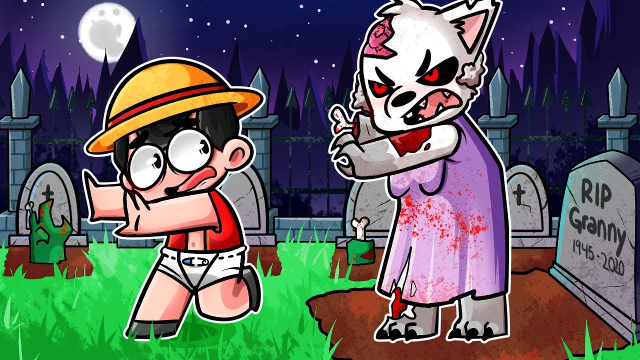 ¡ESCAPA DE LA ABUELA ZOMBIE COME NIÑOS! 👵🔪 APOCALIPSIS ZOMBIE de ABUELA.EXE 😈 con ALEXY #5