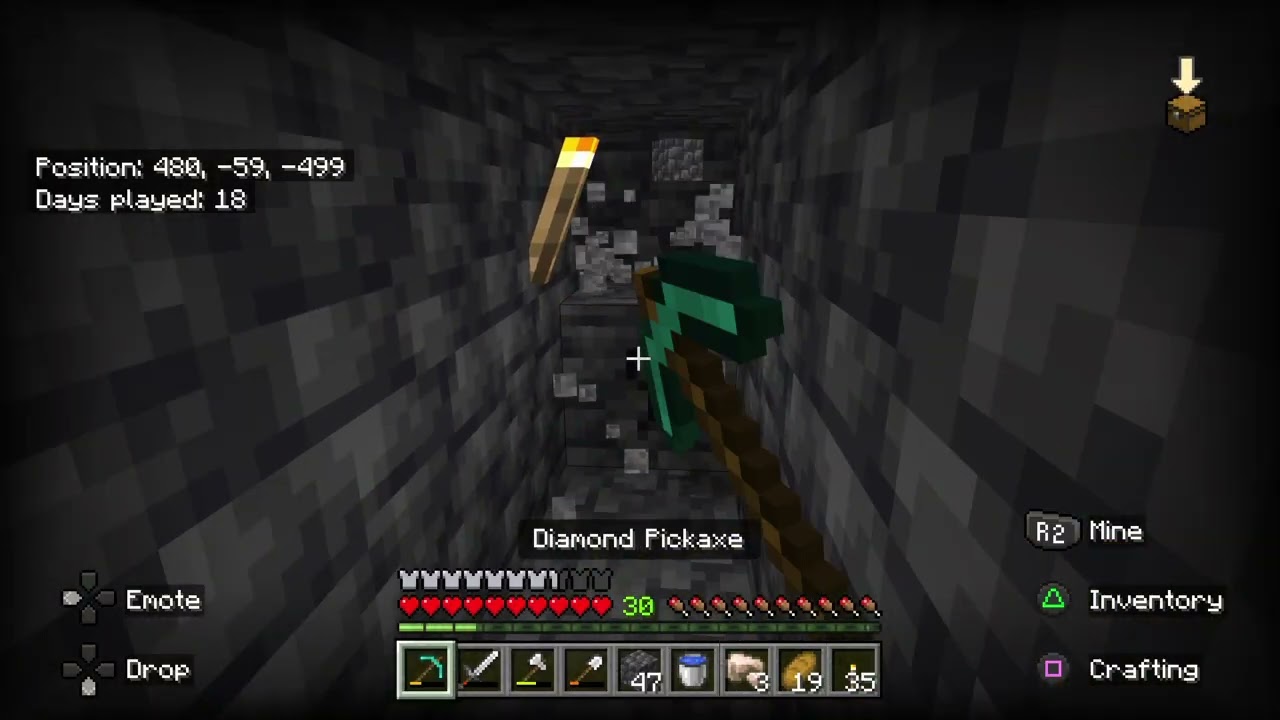 Minecraft pt8| building a mine for diomands