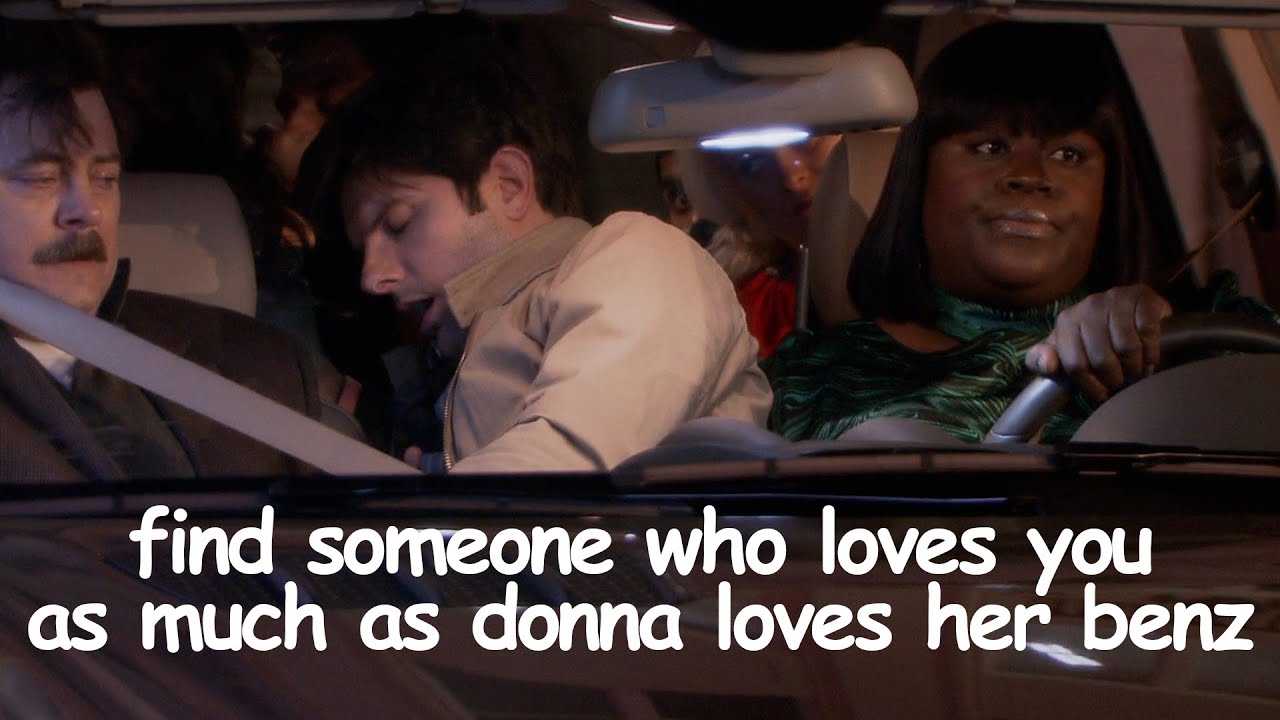 literally just donna and her mercedes benz | Parks and Recreation | Comedy Bites