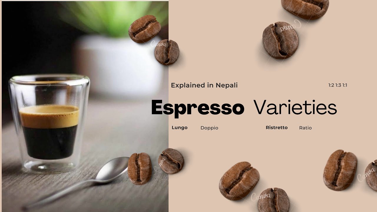 Espresso varieties explained in Nepali #espresso #varieties #coffee 