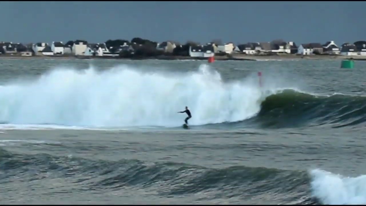 Surf en Rade de LORIENT, Kipu,  Larmor-plage Bretagne.