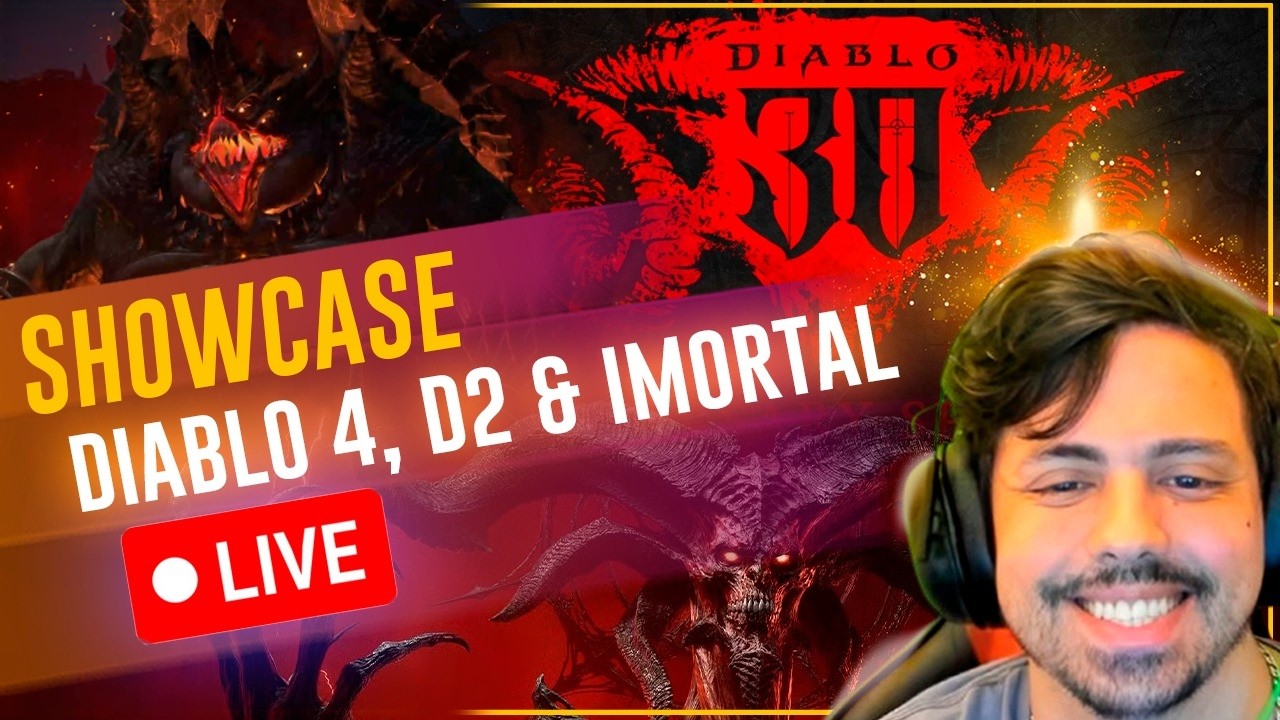 DIABLO 4 EXPANSÃO HOJE + EXPANSÃO DIABLO 2 E IMMORTAL - !pix, !canal, !build, comando