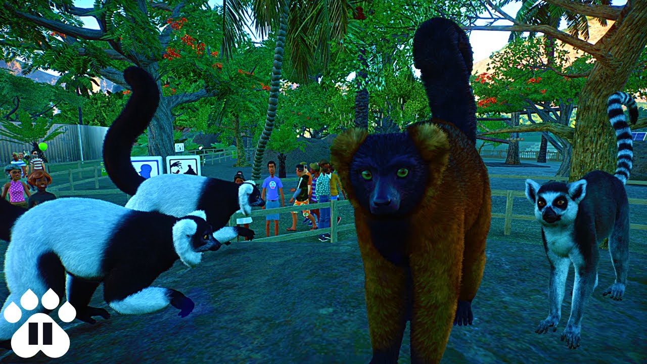 Making a Walk-In Lemur Habitat in our Eco Zoo | Planet Zoo Franchise Mode Ep14