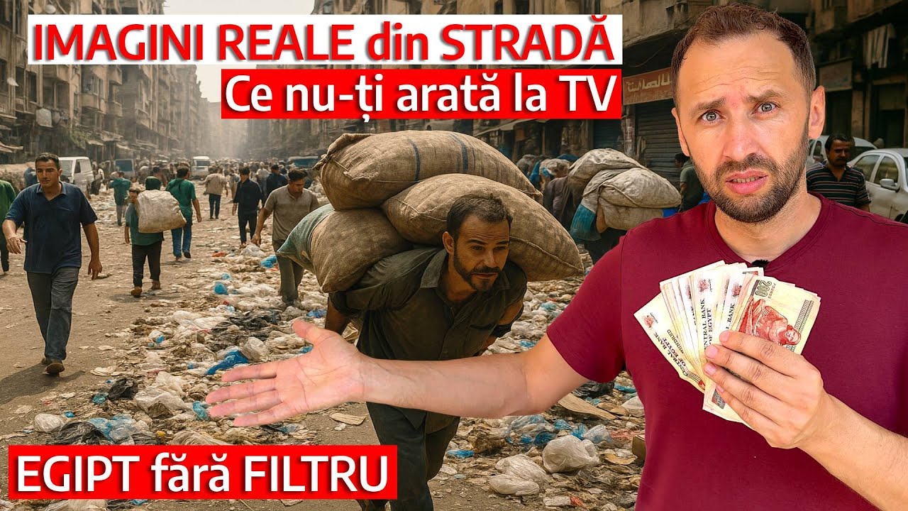 EGIPT fără FILTRU: Cel mai ȘOCANT oraș din VIAȚA MEA | De aici VIN IMIGRANȚII în EUROPA