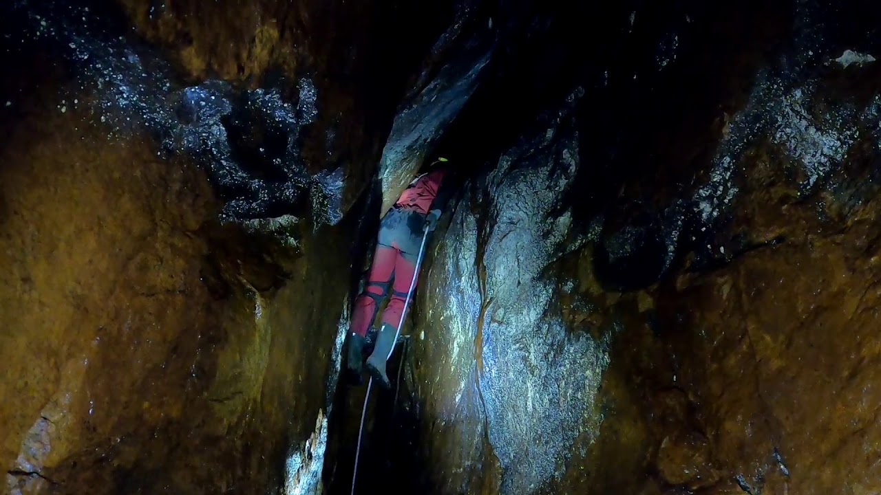 Dragon's lair / Drakhålan - Caving, Sweden
