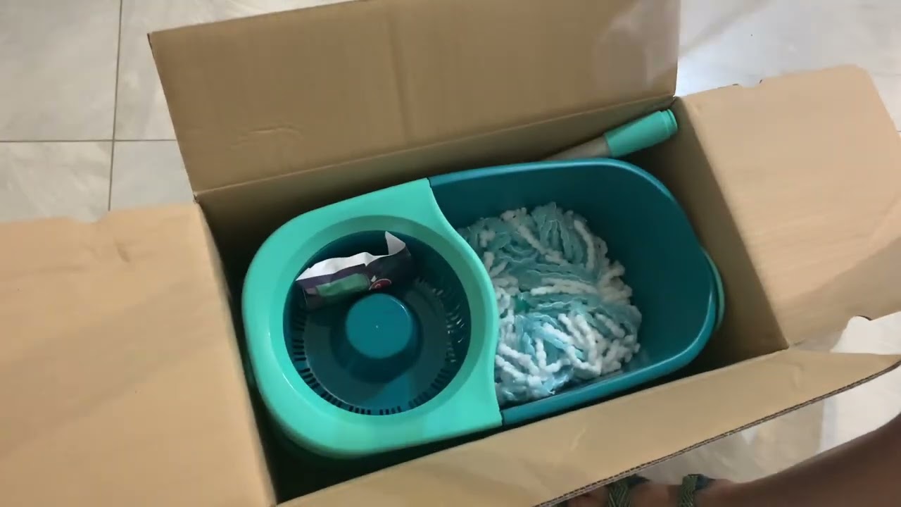 Unboxing: Leifheit Clean twist disc mop ergo