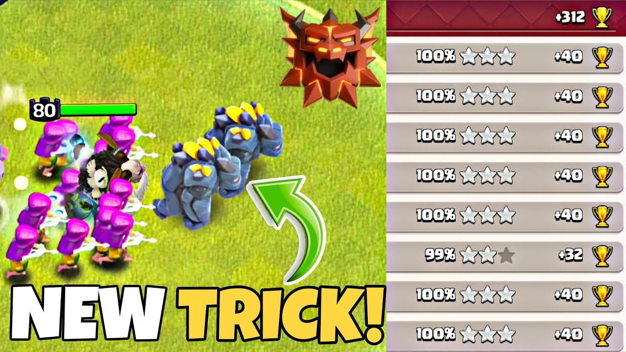NEW Trick to Easily 3 Star the Most Popular Legend League Bases th18 attack strategy coc
