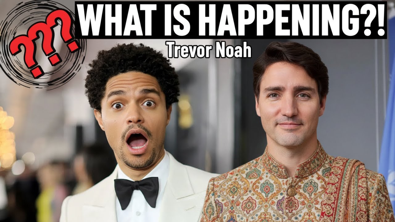Trevor Noah Roasts Justin Trudeau&rsquo;s 