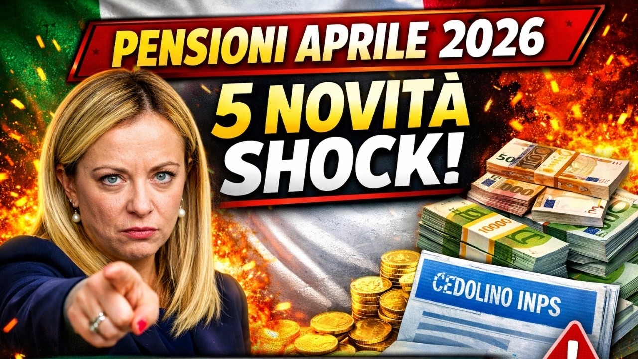 Pensioni Aprile 2026: 5 Novità Shock per i Pensionati! 💰 Aumenti, Arretrati e Taglio IRPEF