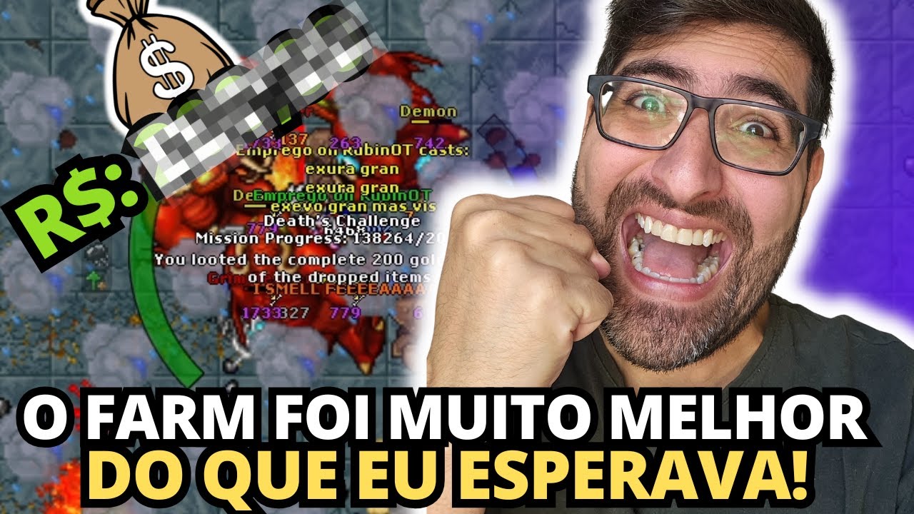 ME TORNEI UM FARMADOR ALTERNATIVO NO RUBINOT