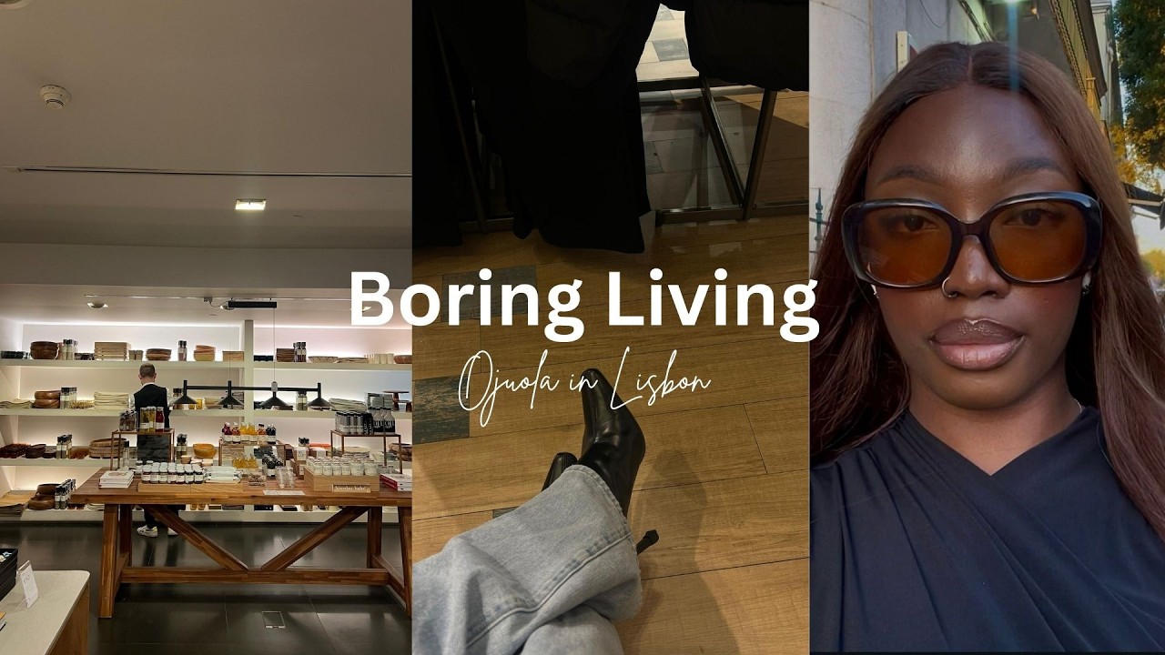 Boring Living | Episode 1: Ojuola Studying in Lisbon, one boring day at a time