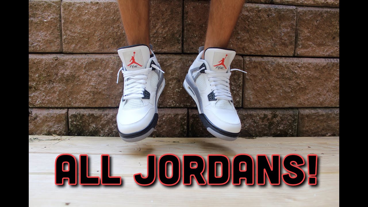Sneaker Rotation: ALL JORDANS!