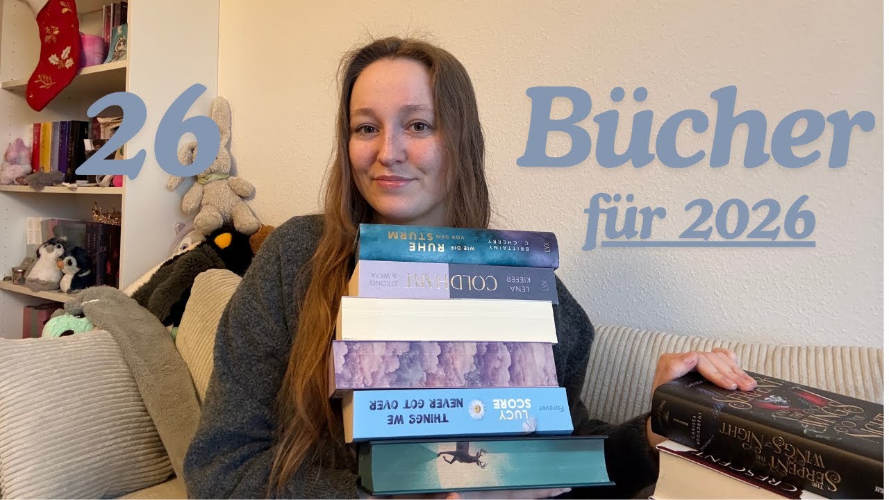26 Bücher für 2026 🎉💖