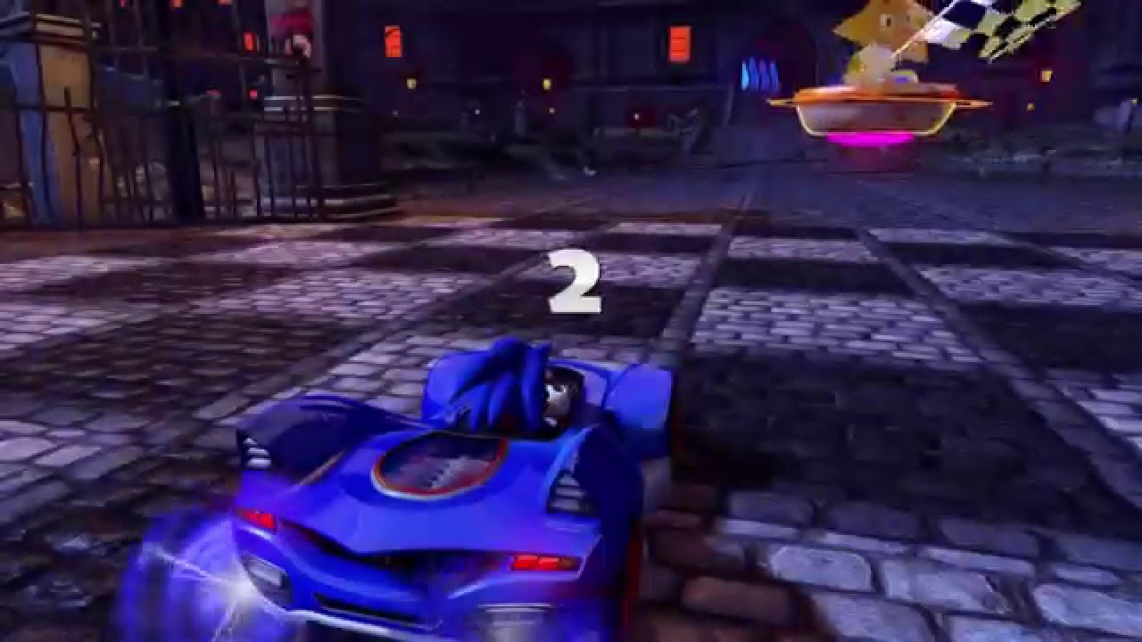 Sonic & All-Stars Racing Transformed - Curien Mansion - Drift Challenge - Expert (done twice)