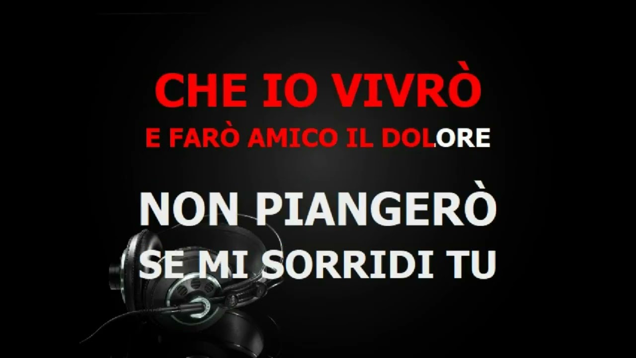 D'ISTINTO E DI CUORE SAL DA VINCI BASE KARAOKE