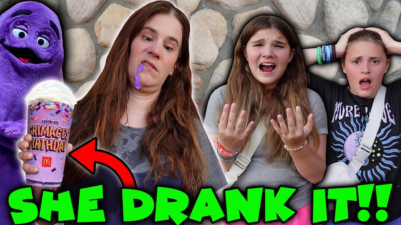 Она попробовала гримасу! *Очень плохая идея* (сценка Carlaylee HD)