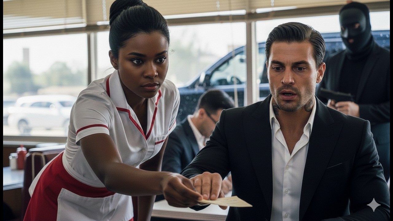 A Black Waitress Slid a Note to a Mafia Boss — He Read It Once and Shut Down the Entire Restaurant